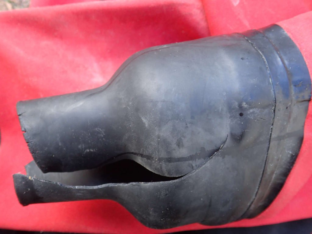 Broken Latex seal
